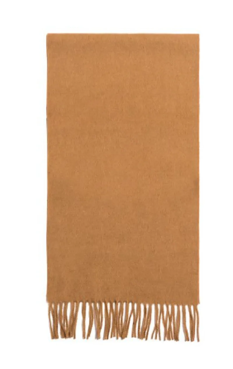 Failsworth Lambswool Scarf Camel 